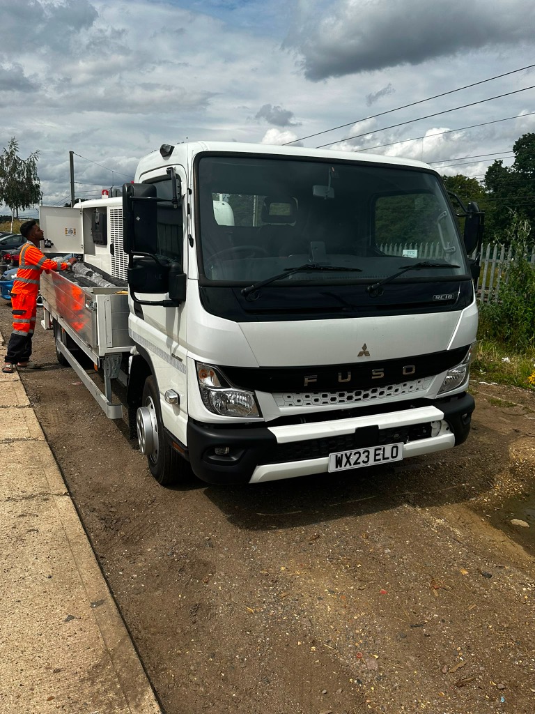 Ground Line Readymix Concrete Pump Vehicle Hitchin