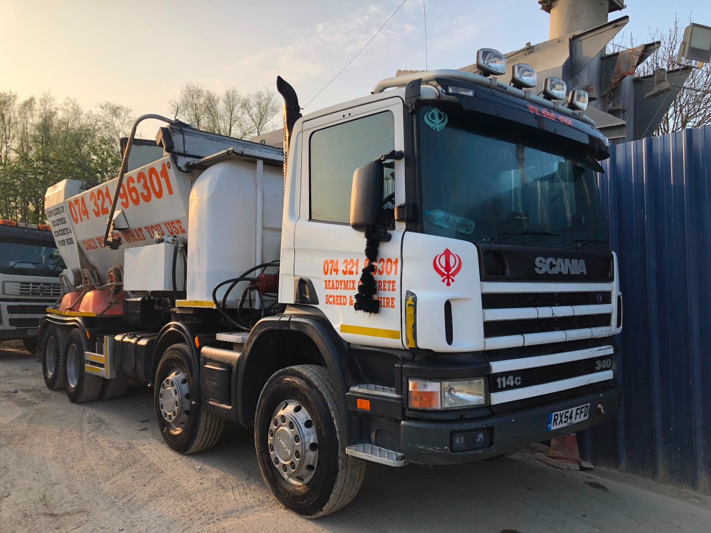 Volumetric Readymix Concrete Fleet Covering Hitchin Hertfordshire